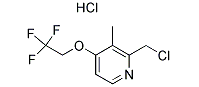 2-Chloromethyl-3-Methyl-4-(2,2,2-Trifluoroethoxy)Pyridine Hydrochloride(CAS:127337-60-4)