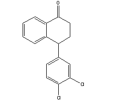 4-(3,4-dichlorophenyl)-3,4-Dihydro-1(2H)-Naphthalene-1-ONe-4-(3,4-Dichloro-Phenyl)-1-Tetralone(CAS:79560-19-3)