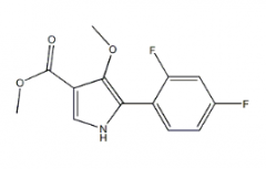 Methyl 5-(2,4-Difluorophenyl)-4-Methoxy-1H-Pyrrole-3-Carboxylate(CAS:1902955-29-6)