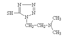 1-(2-Dimethylamnoethyl)-1H-Tetrazole-5-Thiol(CAS:61607-68-9)