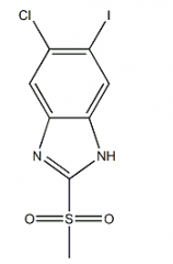 5-Chloro-6-Iodo-2-(Methylsulfonyl)-1H-Benzo[d]imidazole(CAS:1219741-19-1)