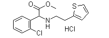 D-(+)-Methyl-Alpha-(2-Thienylethamino)(2-Chlorophenyl)acetate(CAS:141109-19-5)