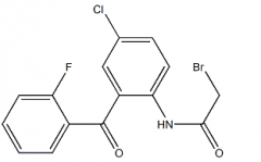 2-Bromo-N-[4-Chloro-2-(2-Fluorobenzoyl)phenyl]acetamide(CAS:1584-62-9)