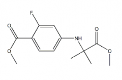 Methyl 2-Fluoro-4-((1-methoxy-2-Methyl-1-Oxopropan-2-yl)amino)benzoate(CAS:1802242-47-2)