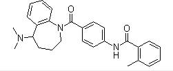 5-(Dimethylamino)-1-[4-(2-Methylbenzamido)benzoyl]-2,3,4rahydro-1H-Benzazepine(CAS:137975-06-5)