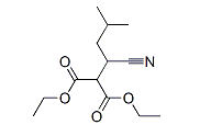 Diethyl-2-(1-Cyano-3-Methylbutyl)malonate(CAS:186038-82-4)