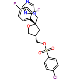(3S-cis)-4-Chlorobenzenesulfonic Acid [5-(2,4-Difluoropheny)tetrahydro-5-(1H-1,2,4-Triazol-1-ylmethyl)-3-Furanyl]methyl Ester(CAS:175712-02-4)