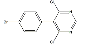 Pyrimidine,5-(4-Bromophenyl)-4,6-Dichloro-(CAS:146533-41-7)