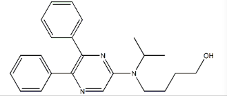 4-[(5,6-Diphenylpyrazinyl)(1-Methylethyl)amino]-1-Butanol(CAS:475086-75-0)