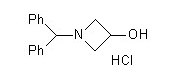 1-Benzhydryl-3-Azetidinol Hydrochloride(CAS:90604-02-7)