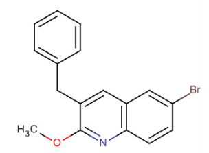 3-Benzyl-6-Bromo-2-Methoxyquinoline(CAS:654655-69-3)