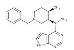 N-Methyl-N-[(3R,4R)-4-Methyl-1-(Phenylmethyl)-3-Piperidinyl]-7H-Pyrrolo[2,3-d]pyrimidin-4-Amine(CAS:477600-73-0)