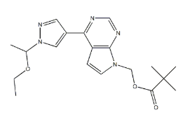 [4-[1-(1-Ethoxyethyl)-1H-Pyrazol-4-yl]-7H-pyrrolo[2,3-d]pyrimidin-7-yl]methyl(CAS:1146629-76-6)