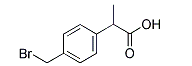 2-(4-Bromomethyl)phenylpropionic Acid(CAS:111128-12-2)