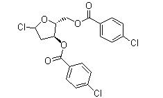 1-Chloro-3,5-Di-(P-Chlorobenzoyl)-2-Deoxy-D-Ribose(CAS:3601-90-9)