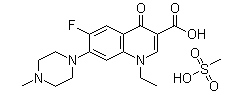 Pefloxacin Mesilate(CAS:70458-95-6)