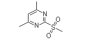 4,6-Dimethyl-2-Methylsulfonylpyrimidine(CAS:35144-22-0)
