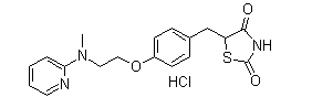 Rosiglitazone HCL(CAS:302543-61-0)