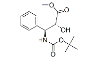 Methyl(2R,3S)-3-(Tert-Butoxycarbonylamino)-2-Hydroxy-3-Phenylpropionate(CAS:124605-42-1)