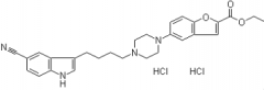 Ethyl 5-(4-(4-(5-Cyano-1H-Indol-3-yl)butyl)piperazin-1-yl)benzofuran-2-Carboxylate Hydrochloride(CAS:163521-09-3)