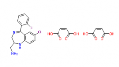 2-Aminomethyl-7-Chloro-2,3-Dihydro-5-(2-Fluorophenyl)-1H-1,4-Benzodiazepine Dimaleate(CAS:59469-29-3)