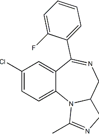 8-Chloro-3A,4-dihydro-6-(2-Fluorophenyl)-1-Methyl-3-H-Imidazo[1,5-a][1,4]Benzodiazepine(CAS:59467-69-5)