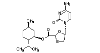 (2R,5R)-5-Cytosine-1-yl-[1,3]-Oxathiolane-2-Carboxylic Acid Menthyl Ester(CAS:147027-10-9)