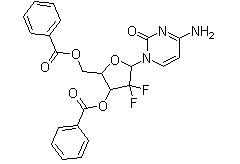 3',5'-Di-O-Benzoyl--2,2'-Difluoro-2'-Deoxy Cytidine(CAS:134790-39-9)