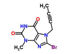 8-Bromo-7-But-2-yn-1-yl-3-Methyl-3,7-Dihydro-1H-PUrine-2,6-Dione(CAS:666816-98-4)