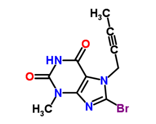 8-Bromo-7-But-2-yn-1-yl-3-Methyl-3,7-Dihydro-1H-PUrine-2,6-Dione(CAS:666816-98-4)