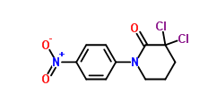 3,3-Dichloro-1-(4-Nitrophenyl)-2-Piperidinone(CAS:881386-01-2)