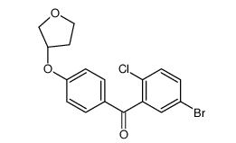 (3S)-(5-Bromo-2-Chlorophenyl)(4-(Tetrahydrofuran-3-yloxy)phenyl)methanone(CAS:915095-84-0)