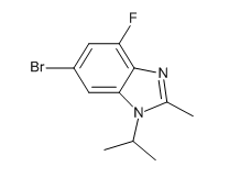 6-Bromo-4-Fluoro-1-Isopropyl-2-Methyl-1H-Benzo[d]imidazole(CAS:1231930-33-8)