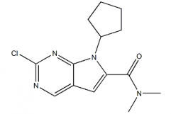 2-Chloro-7-Cyclopentyl-N,N-Dimethyl-7H-pyrrol[2,3-d]pyrimidine-6-carboxamide(CAS:1211443-61-6)