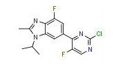 6-(2-Chloro-5-Fluoro-4-Pyrimidinyl)-4-Fluoro-2-Methyl-1-(1-Methylethyl)-1H-Benzimidazole(CAS:1231930-42-9)