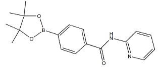 N-Pyridin-2-yl-4-(4,4,5,5-Tetramethyl-[1,3,2]dioxaborolan-2-yl)-Benzamide(CAS:1383385-64-5)