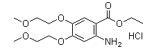2-Amino-4,5-Bis(2-Methoxyethoxy)Benzoic Acid Ethyl Ester Hydrochloride(CAS:183322-17-0)