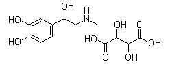 Epinephrine Hydrogone Tartrate(CAS:51-42-3)