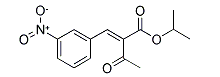 Isopropyl 2-(3-Nitrobenzylidene)Acetoacetate(CAS:39562-25-9)