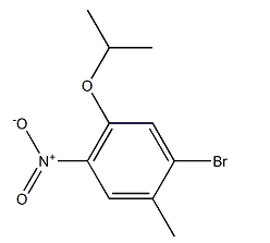 1-Bromo-5-Isopropoxy-2-Methyl-4-Nitrobenzene(CAS:1202858-68-1)