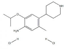 5-Methyl-2-(1-Methylethoxy)-4-(4-Piperidinyl)-Benzenamine(CAS:1380575-45-0)