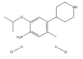 5-Methyl-2-(1-Methylethoxy)-4-(4-Piperidinyl)-Benzenamine(CAS:1380575-45-0)
