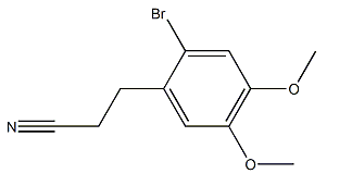 2-Bromo-4,5-Dimethoxy-Benzenepropanenitrile(CAS:35249-62-8)