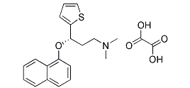 S-(+)-N,N-Dimethyl-3-(1-Naphthoxy)-3-(2-Thienyl)-1-Propylamine OxalateS-(+)-N,N-Dimethyl-3-(1-Naphthoxy)-3-(2-Thienyl)-1-Propylamine Oxalate(CAS:132335-47-8)