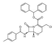 (6R,7R)-3-(Chloromethyl)-7-[(4-Methylbenzoyl)amino]-8-oxo-5-oxa-1-Azabicyclo[4,2,0]oct-2-ene-2-carboxylic Acid Diphenylmethyl Ester(CAS:91177-27-4)