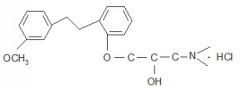 2-[2-[3-(Dimethylamino)-2-Hydroxypropoxy]phenyl]ethyl]-3-Methoxybenzene Hydrochloride(CAS:135261-74-4)