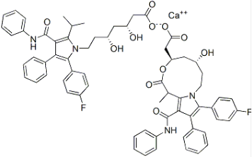5-(4-Fluorophenyl)-2-(1-Methylethyl)-N,4-Diphenyl-1-[2-[(2R,4R)-Tetrahydro-4-Hydroxy-6-oxo--2H-Pyran-2-yl]ethyl]-1H-Pyrrole-3-Carboxamide(CAS:125995-03-1)