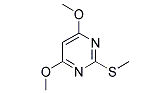 4,6-Dimethoxy-2-Methylthiopyrimidine(CAS:90905-46-7)