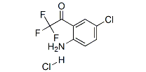 4-Chloro-2-Trifluoroacetylaniline Hydrochloride(CAS:173676-59-0)