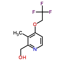 2-Hydroxymethyl-3-Methyl-4-(2,2,2-Thifluoroethoxy)pyridine(CAS:103577-66-8)